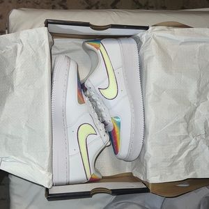 Nike Air Force 1: Easter Edition. Women’s 8. Brand new